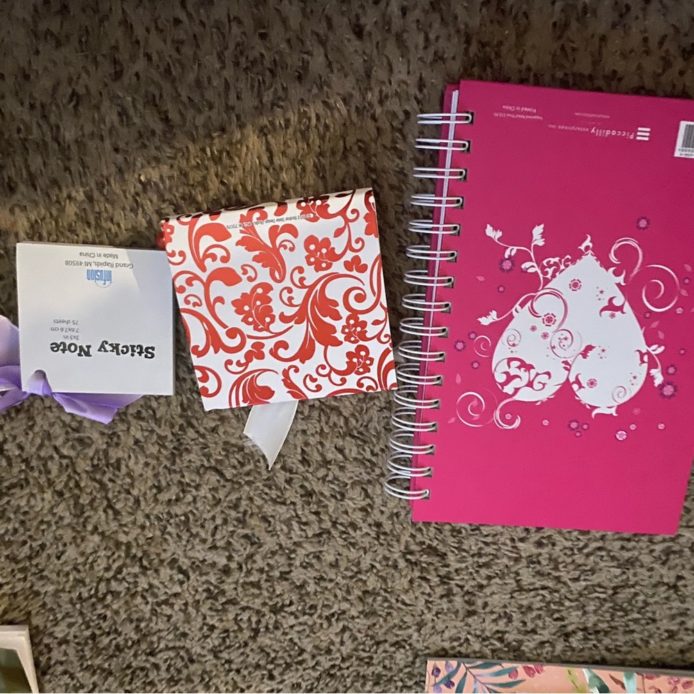 NEW-Journal/Notebook, Smaller Notepad, Sticky Notes - Picture 4 of 12
